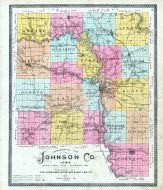 Johnson County Topographical Map, Johnson County 1900